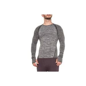 Blanc Noir Men Seamless Energy Long Sleeve Shirt Black Size M